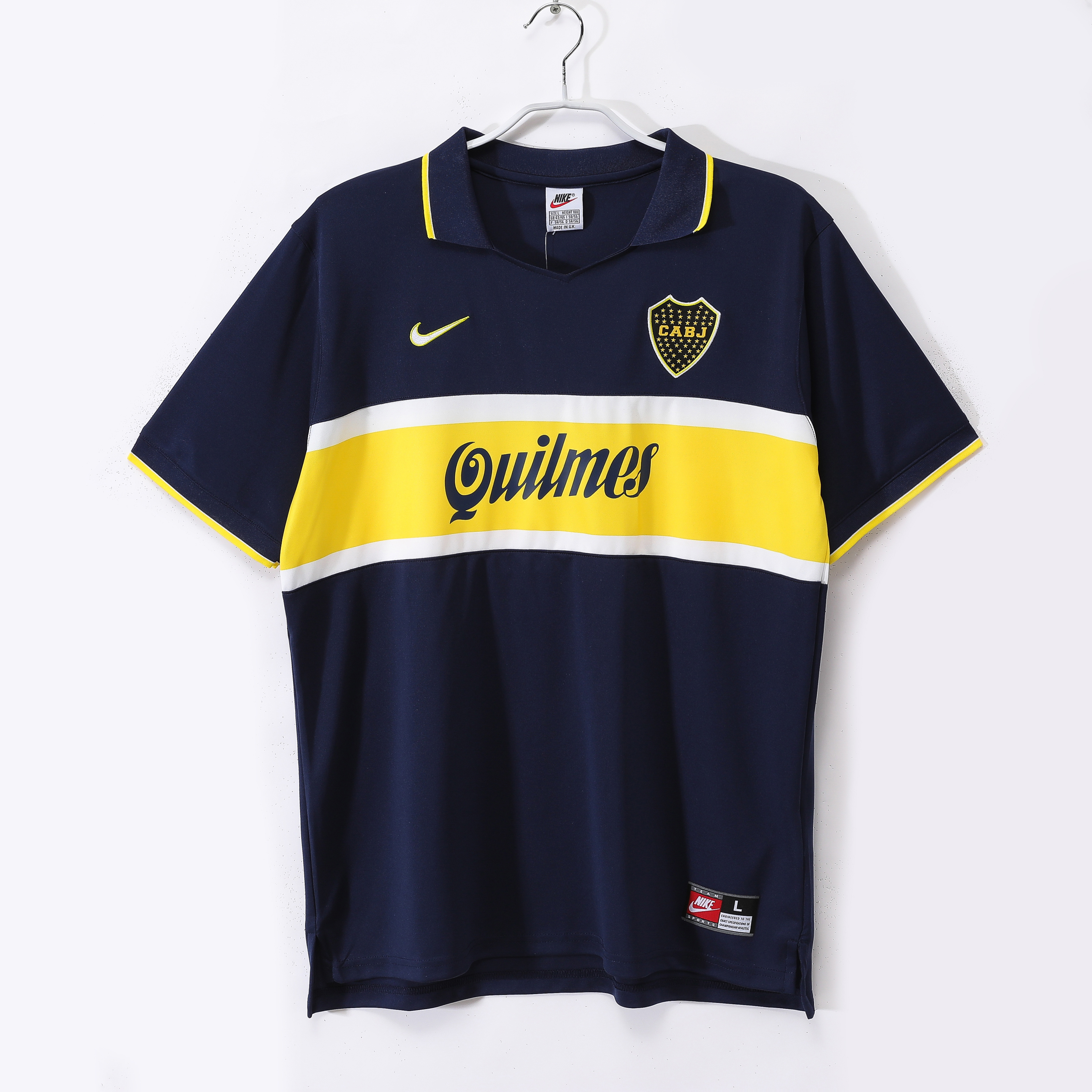 Camiseta de fútbol Boca Juniors 1996/97 LOCAL MANGA CORTA VERSION FAN